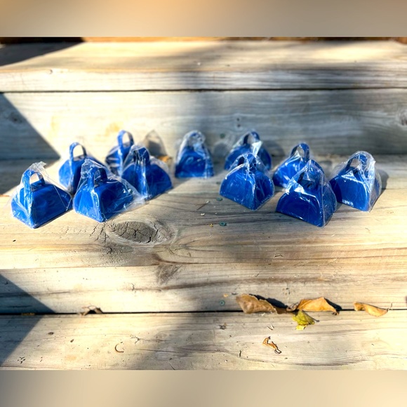 Blue Cow Bells (set of 11) - Picture 8 of 8